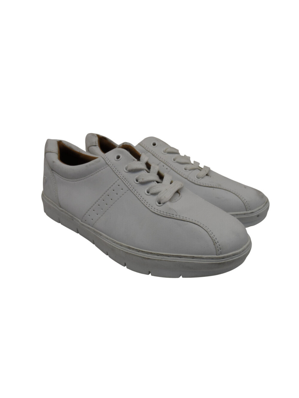 Nurse Mates Women's Lace-Up Andover Slip-Resistant Nursing Shoes White Size 10W
